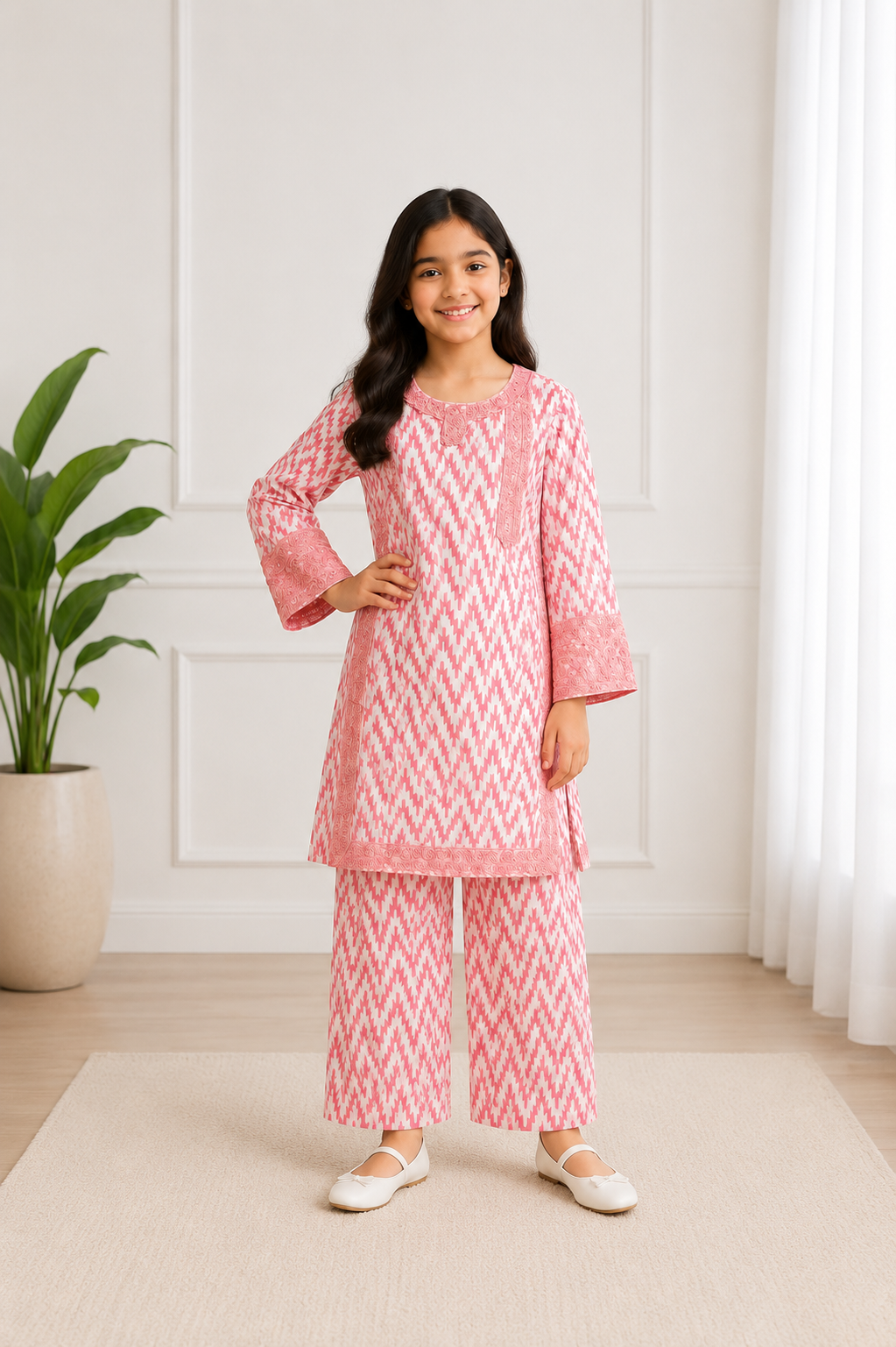 Sequin Embroidered Suit