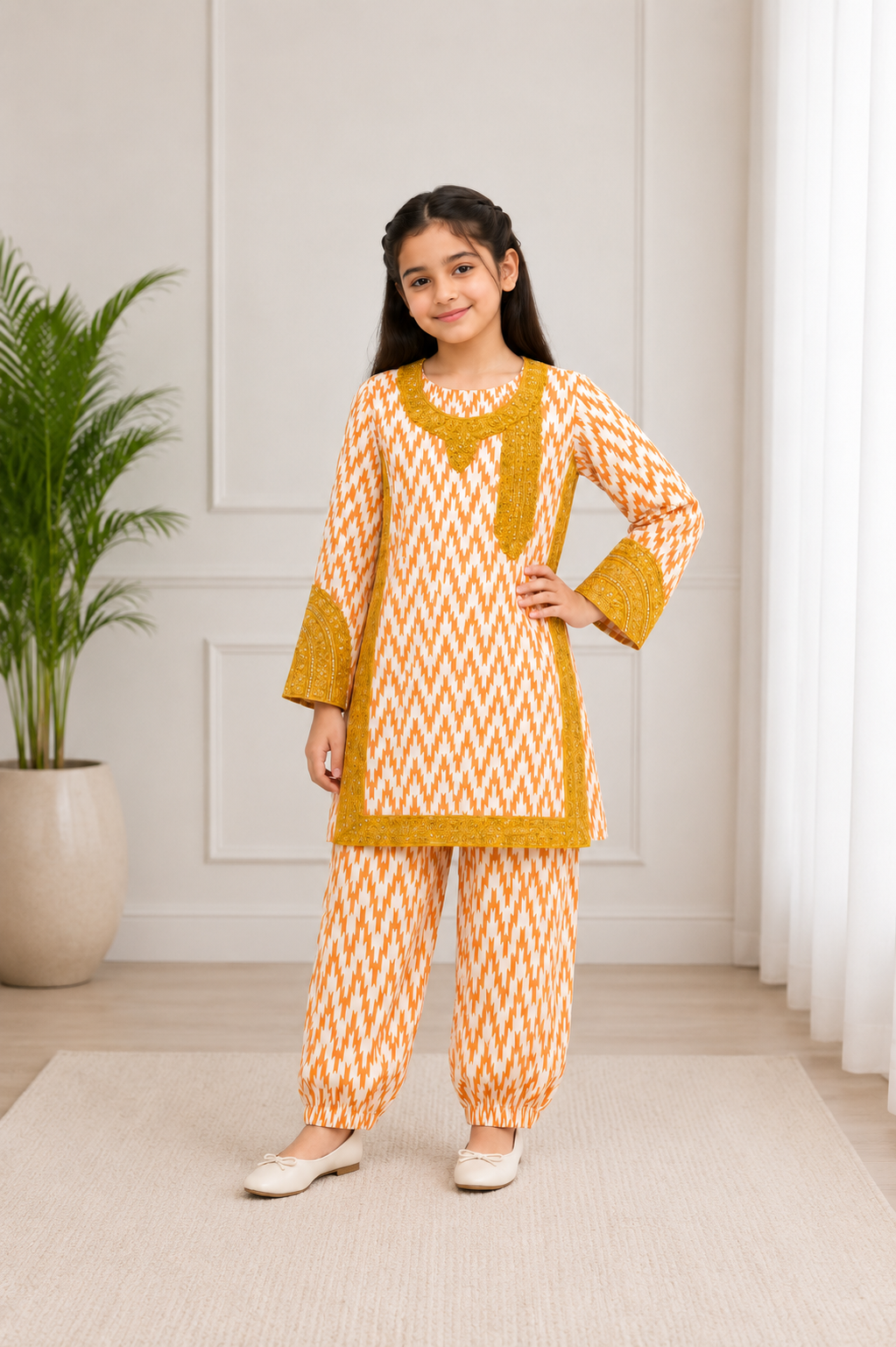 Sequin Embroidered Suit