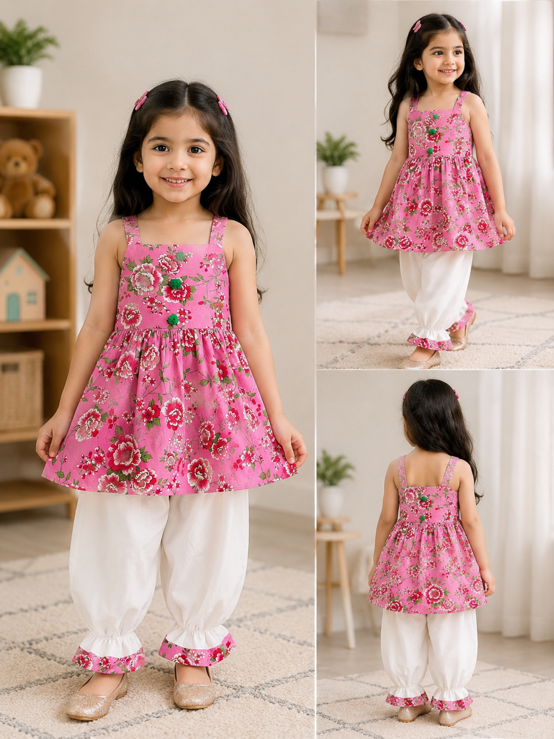 Kids Leaf Charm Co-Ord Set