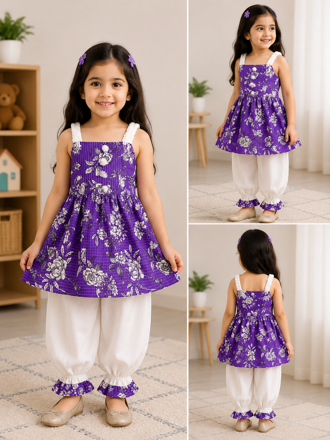 Kids Leaf Charm Co-Ord Set