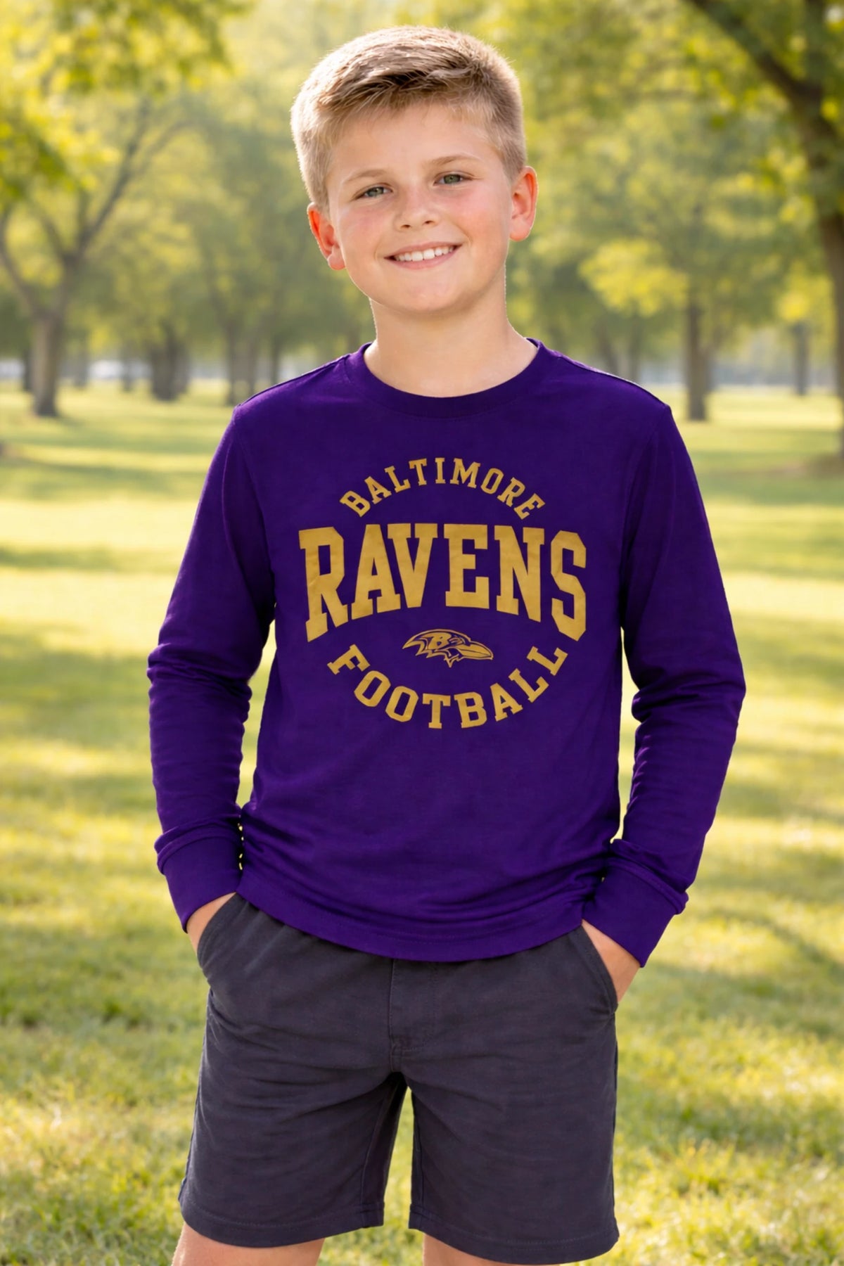 Printed  Round neck full sleeve's t shirt