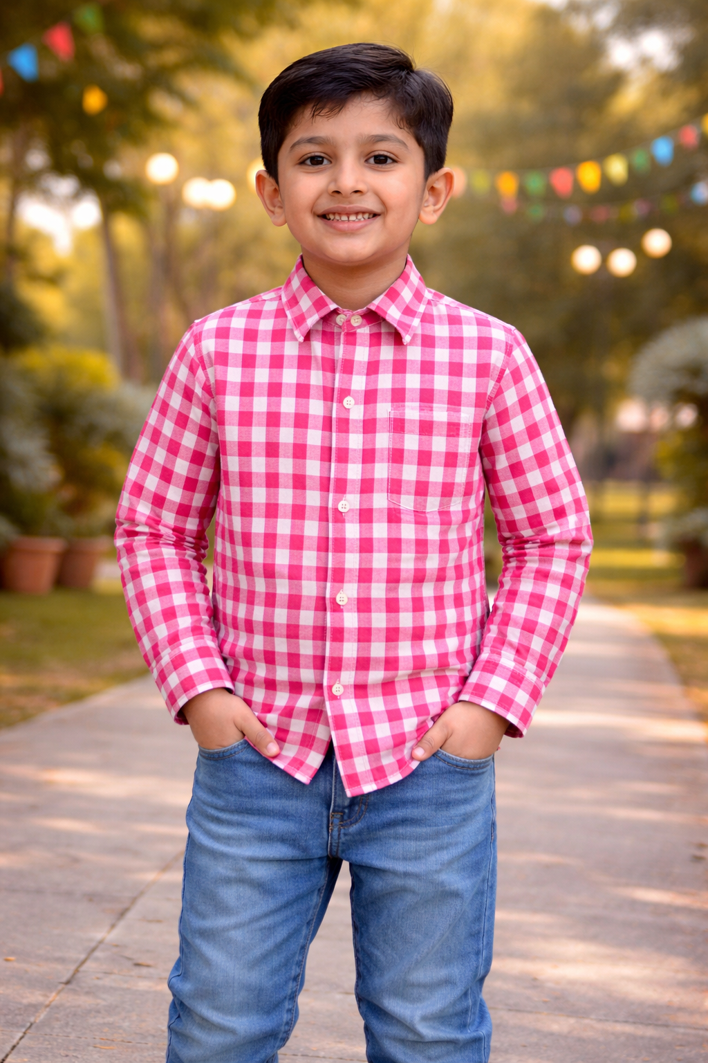 Kids Full Sleeves Boys Shirts