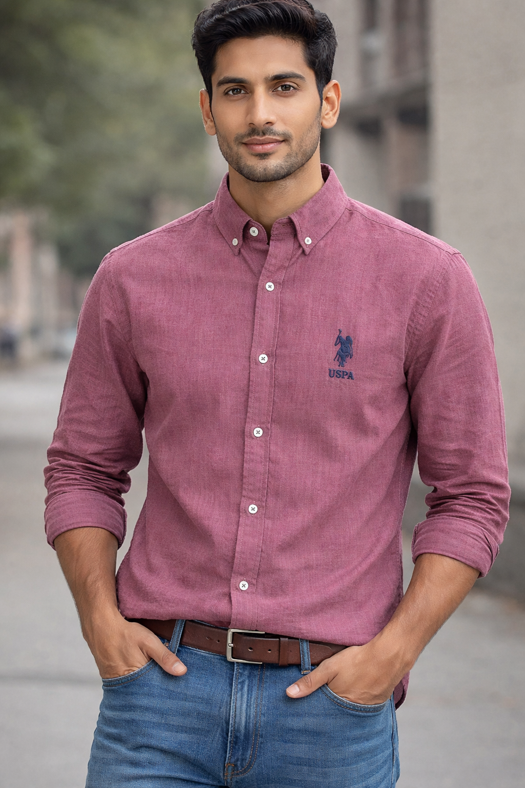 Casual Polo Shirt Stylish & Breathable Fabric