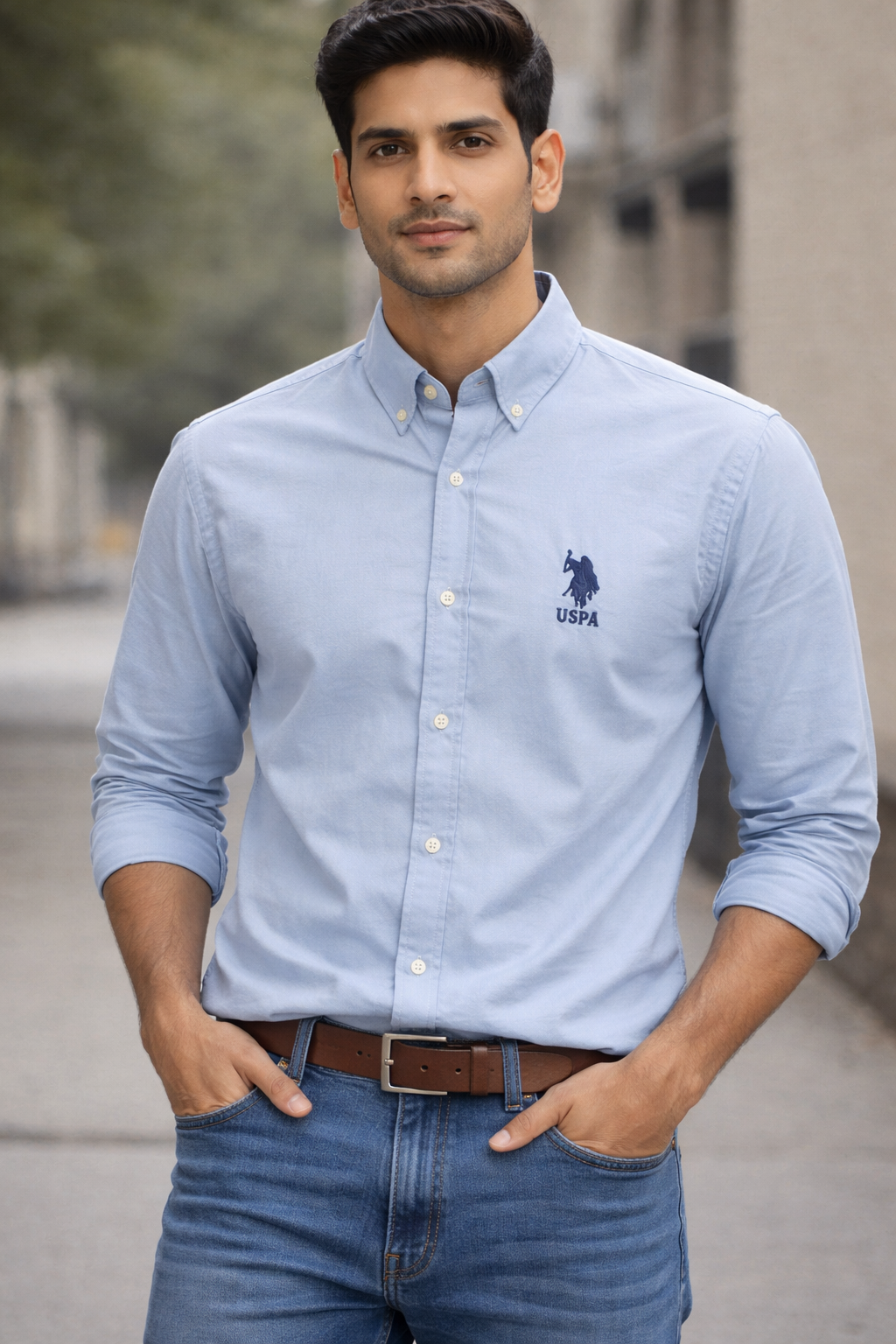 Casual Polo Shirt Stylish & Breathable Fabric