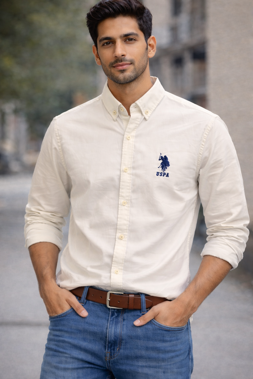 Casual Polo Shirt Stylish & Breathable Fabric