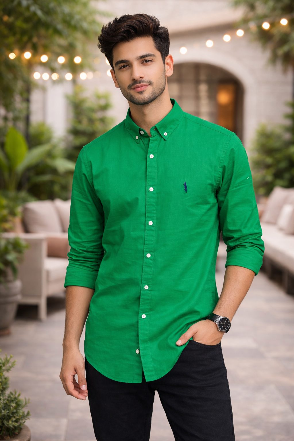 Casual Polo Shirt Stylish & Breathable Fabric