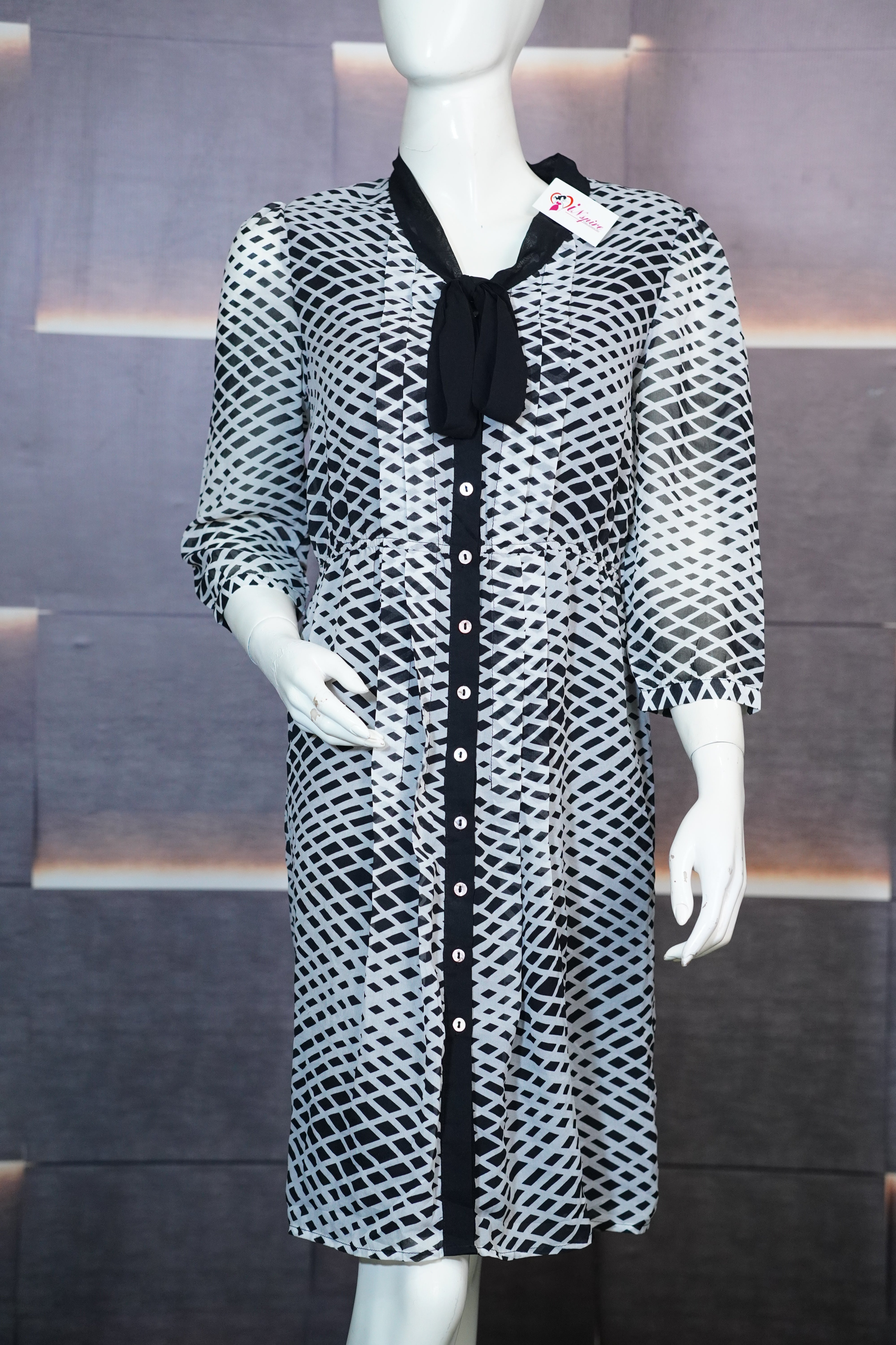 Spider Print Frock