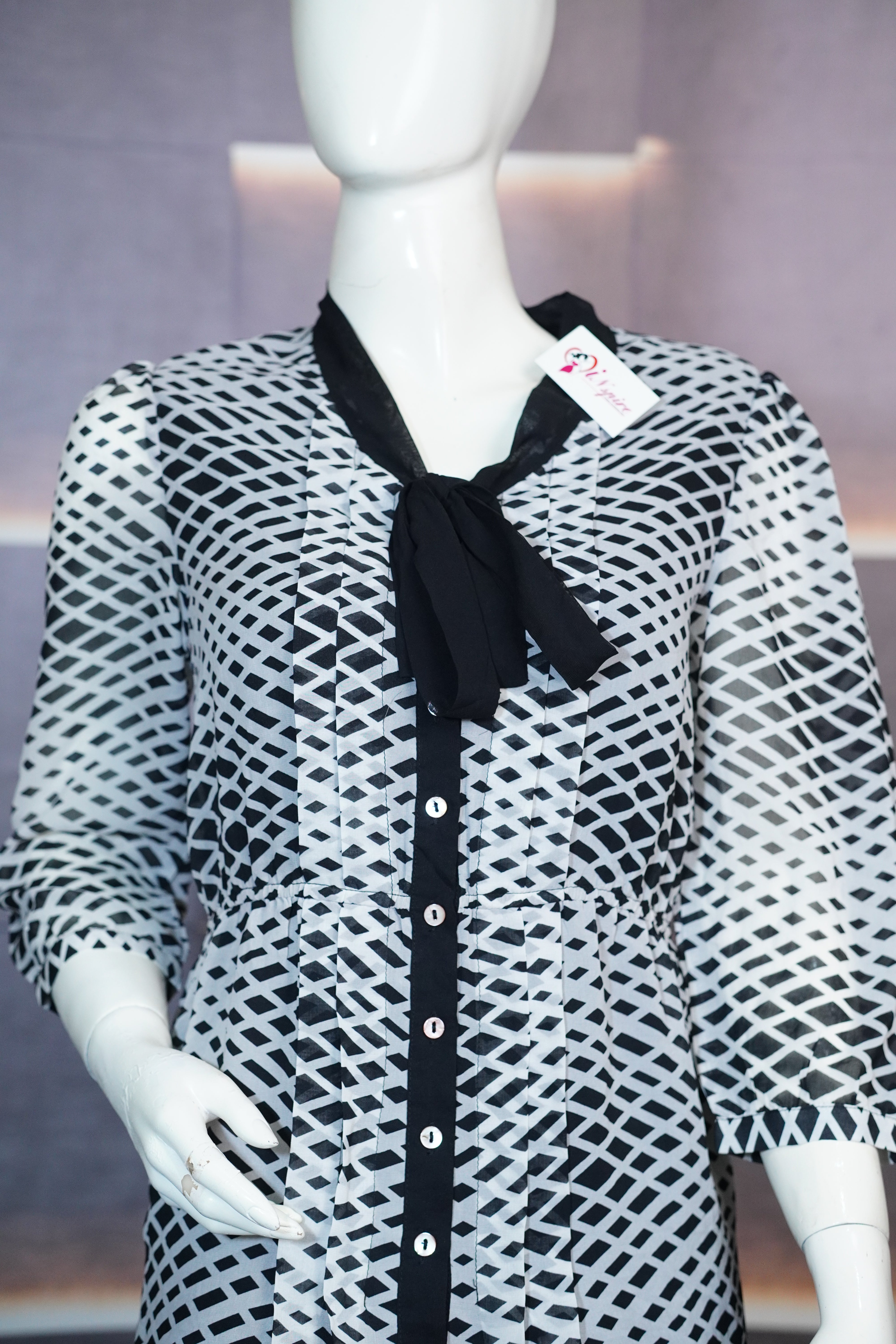 Spider Print Frock