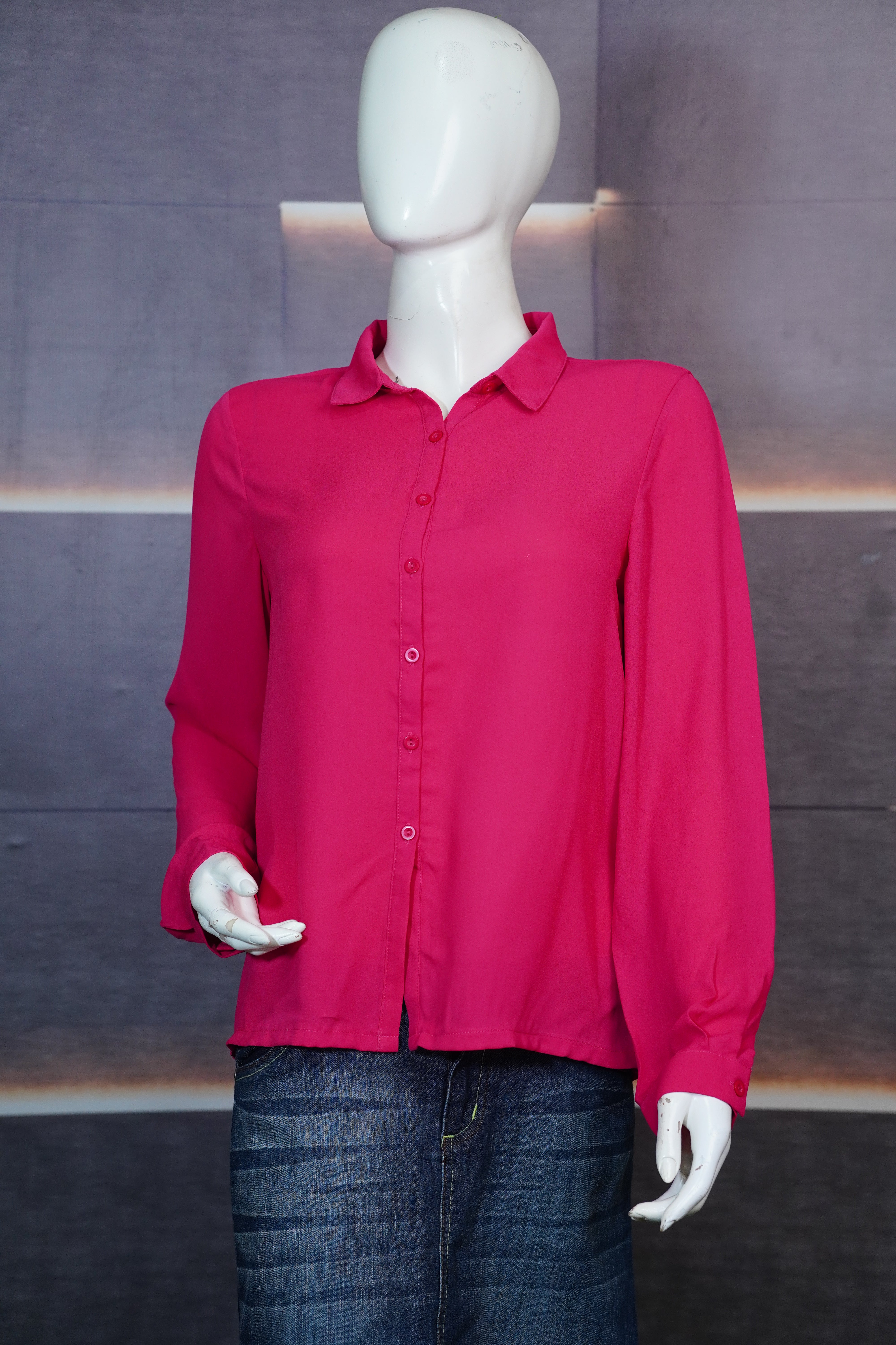 Georgette Full Sleeve Shirt