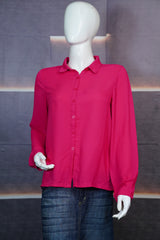 Georgette Full Sleeve Shirt