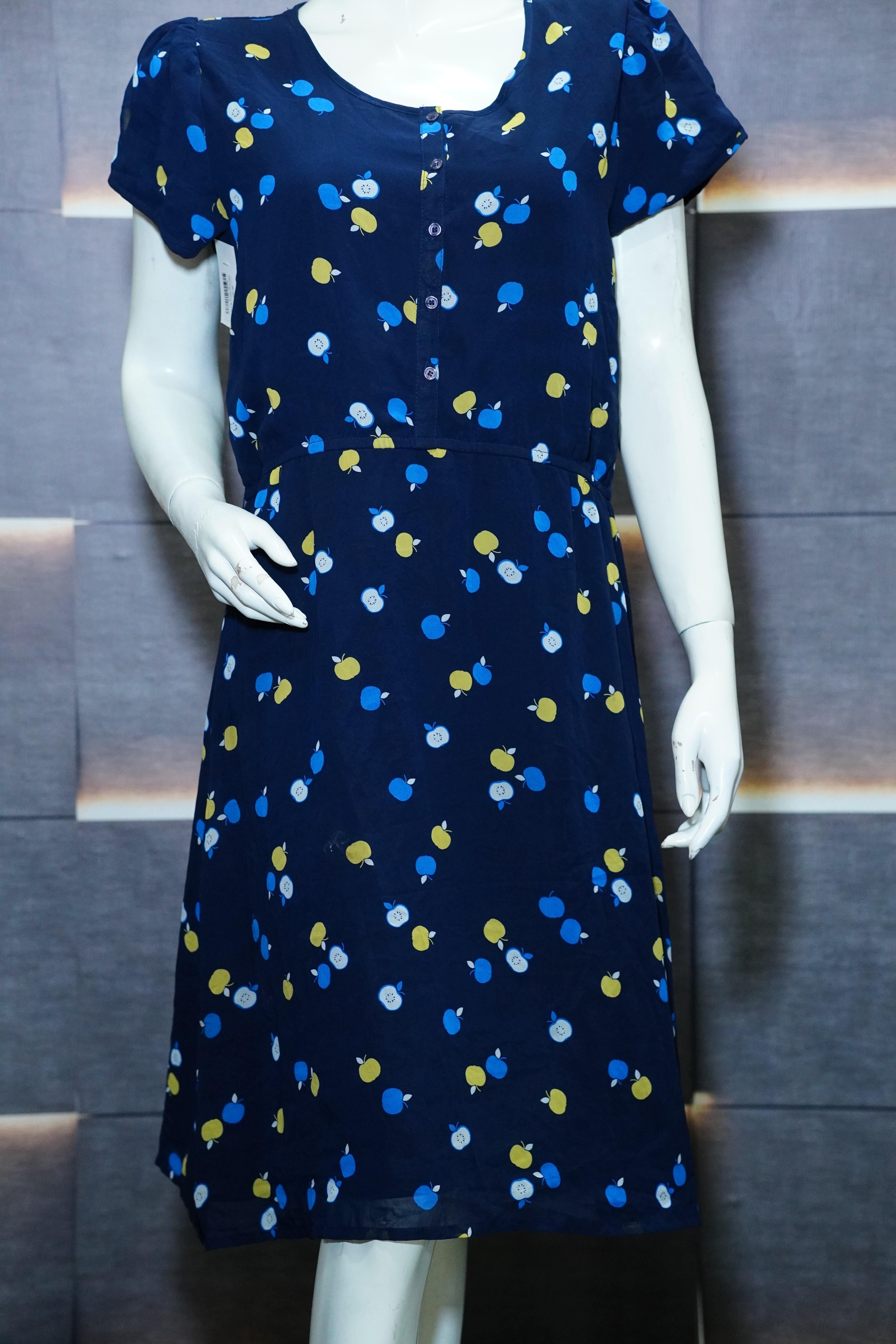 Georgette Frok Printed