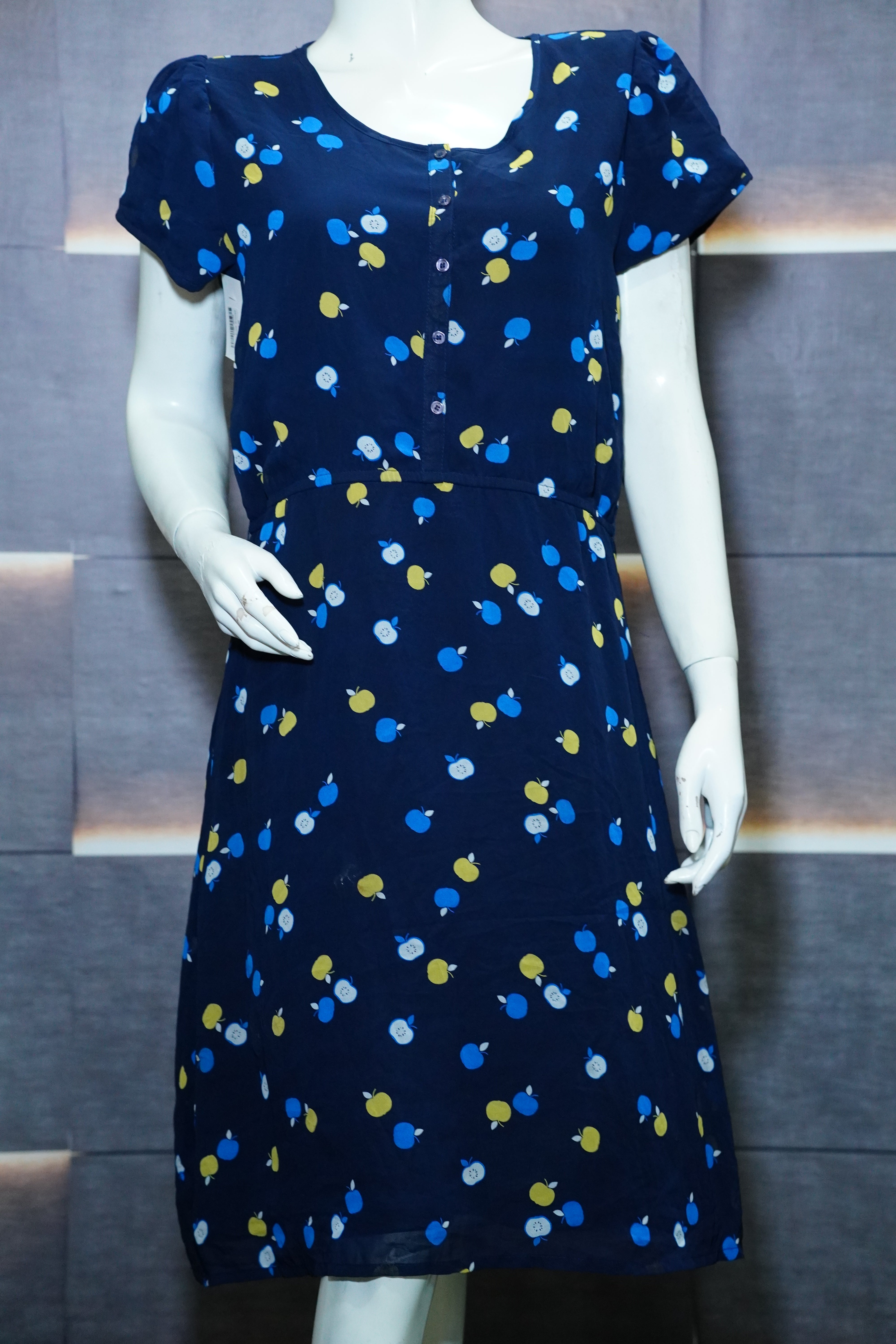 Georgette Frok Printed