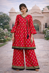 frock style ladies 2 pieces suit