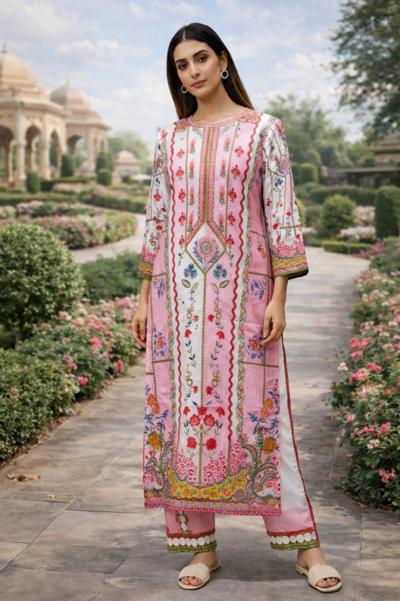 swiss lawn 2 piece suit