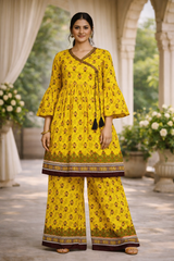 frock style ladies 2 pieces suit