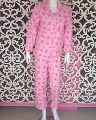 💗 Winter Trouser &amp; Shirt Set | Pink | Cozy &amp; Stylish - Brands Kahani