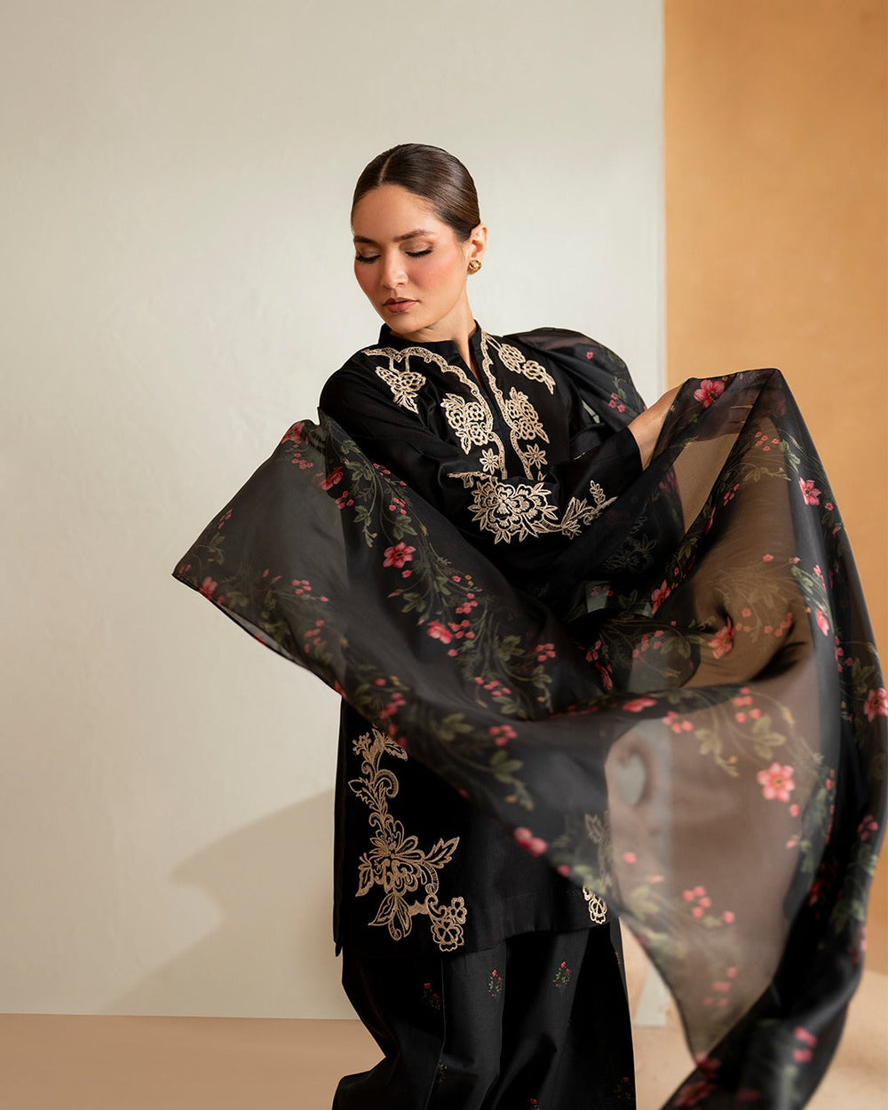 HUSN E RAAT 3PCS - Brands Kahani