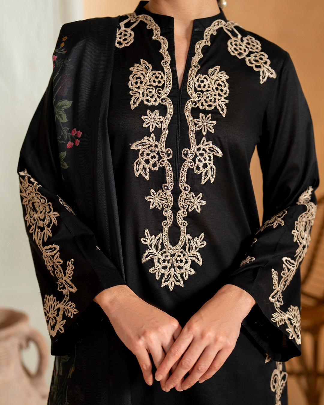 HUSN E RAAT 3PCS - Brands Kahani
