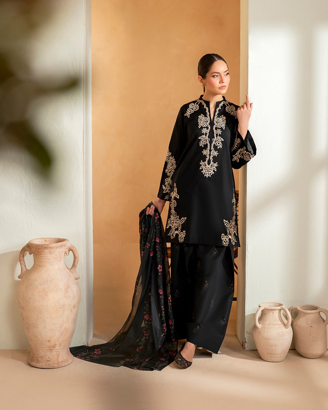 HUSN E RAAT 3PCS - Brands Kahani