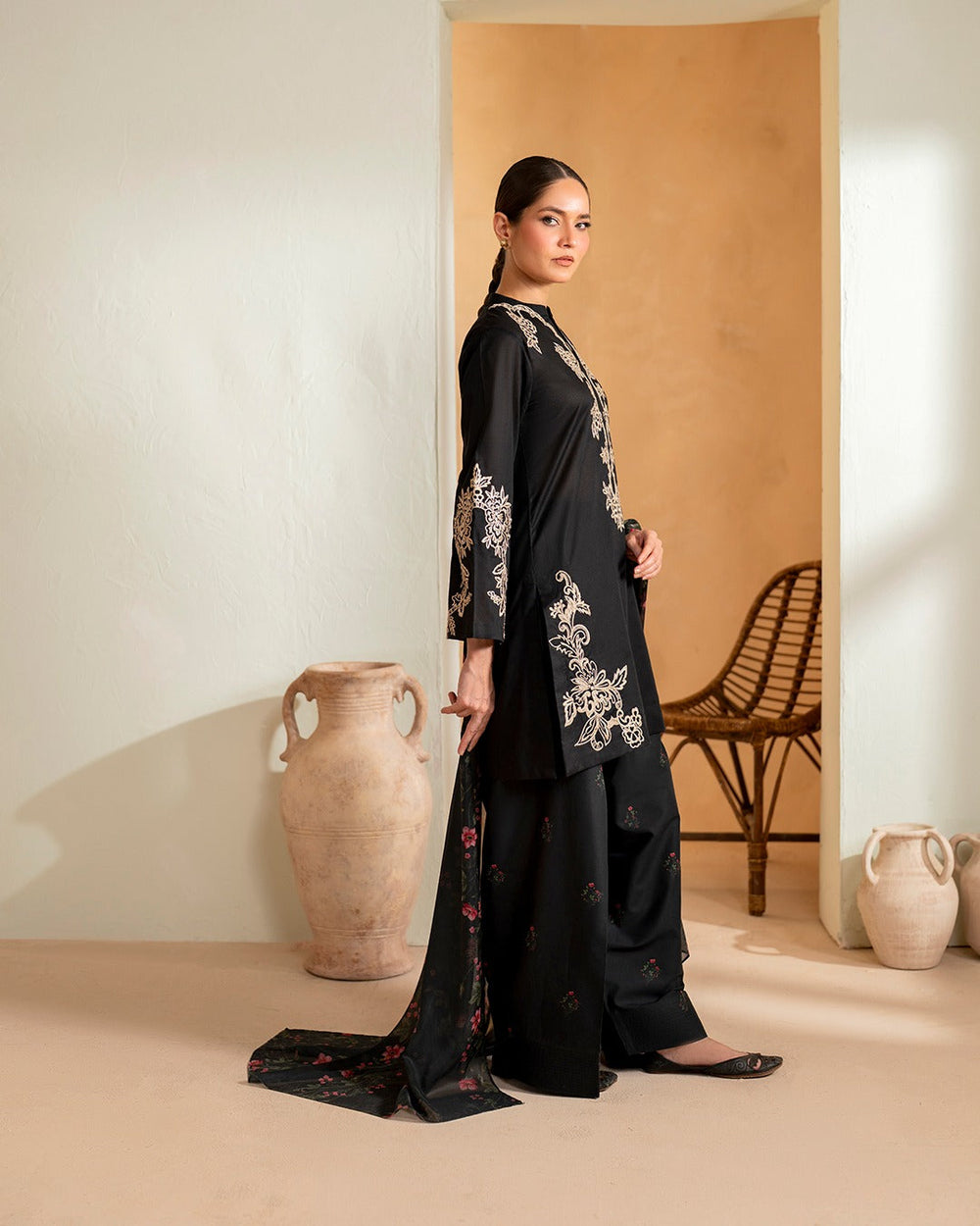 HUSN E RAAT 3PCS - Brands Kahani