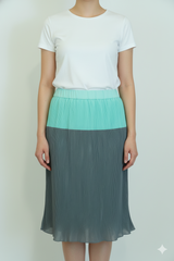 Crystal Pleat Skirt