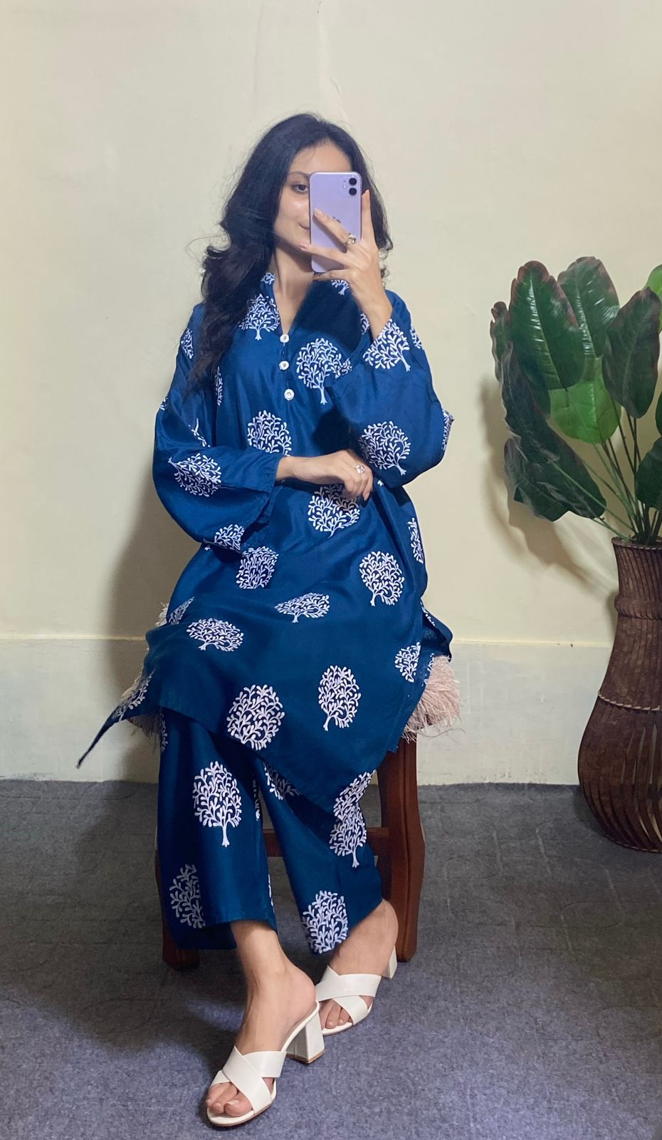 Tree Design (Stitched 2 Pcs) - Brands Kahani