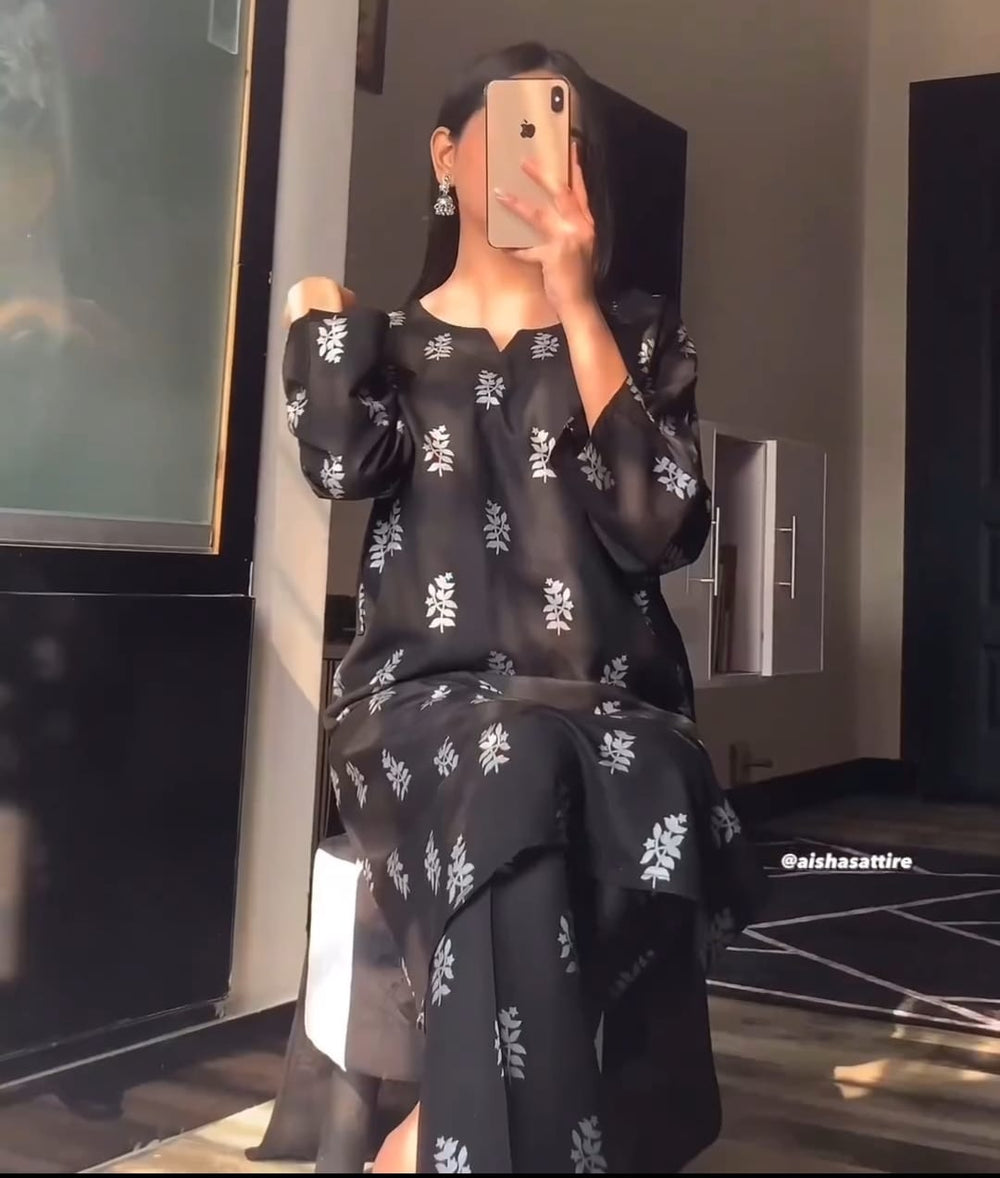 Saleha (Stitched 2 pcs) - Brands Kahani