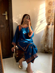 mirror embraided balochi   (Stitched 2 Pcs) - Brands Kahani
