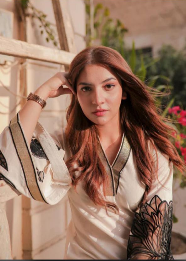 Almond ( Stitched Emb 2 Pcs) With plazo - Brands Kahani