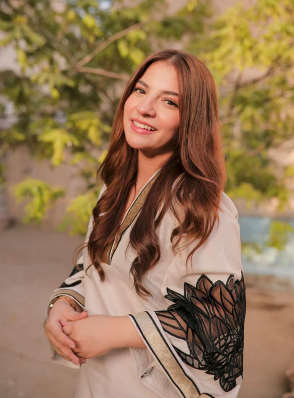 Almond ( Stitched Emb 2 Pcs) With plazo - Brands Kahani