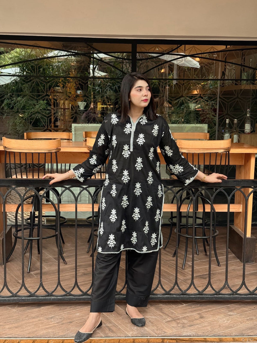 Mah-Jabeen Embroidered 2Pc - Brands Kahani