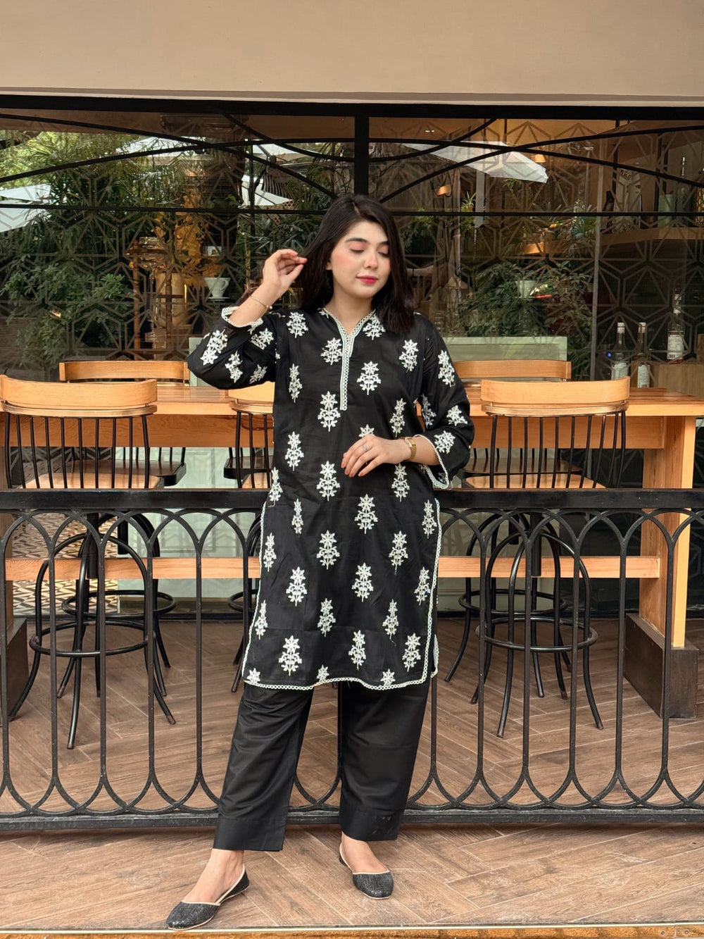 Mah-Jabeen Embroidered 2Pc - Brands Kahani