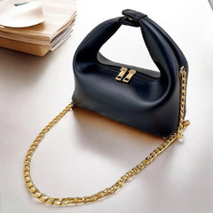 Mira Shoulder Bag with Gold Chain | Stylish Women’s Handbag – Kahani47 - Brands Kahani