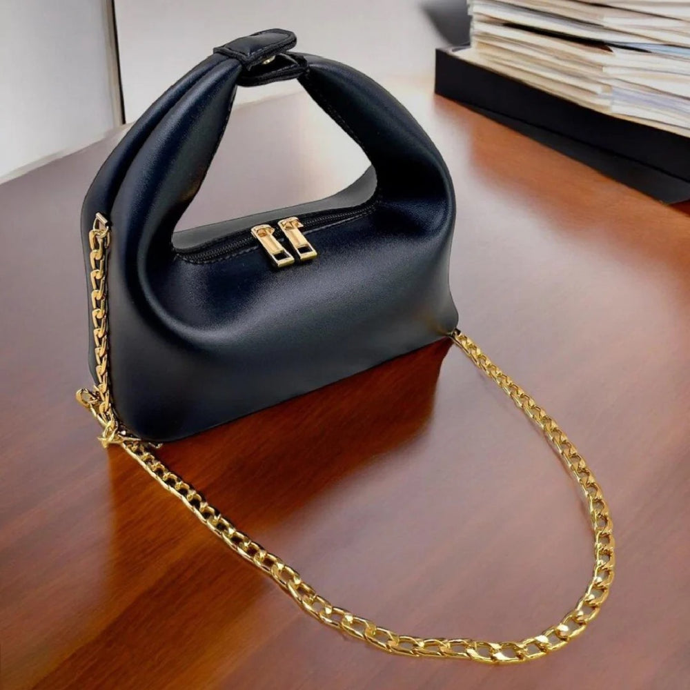 Mira Shoulder Bag with Gold Chain | Stylish Women’s Handbag – Kahani47 - Brands Kahani