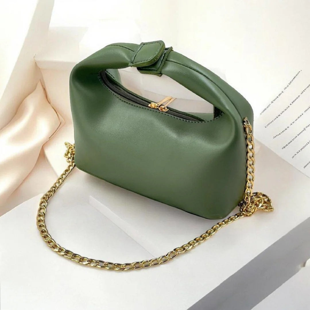 Mira Shoulder Bag with Gold Chain | Stylish Women’s Handbag – Kahani47 - Brands Kahani