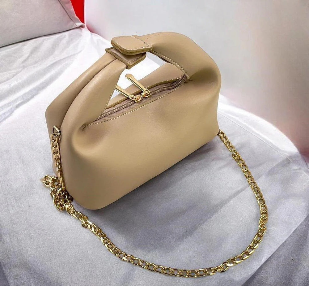 Mira Shoulder Bag with Gold Chain | Stylish Women’s Handbag – Kahani47 - Brands Kahani