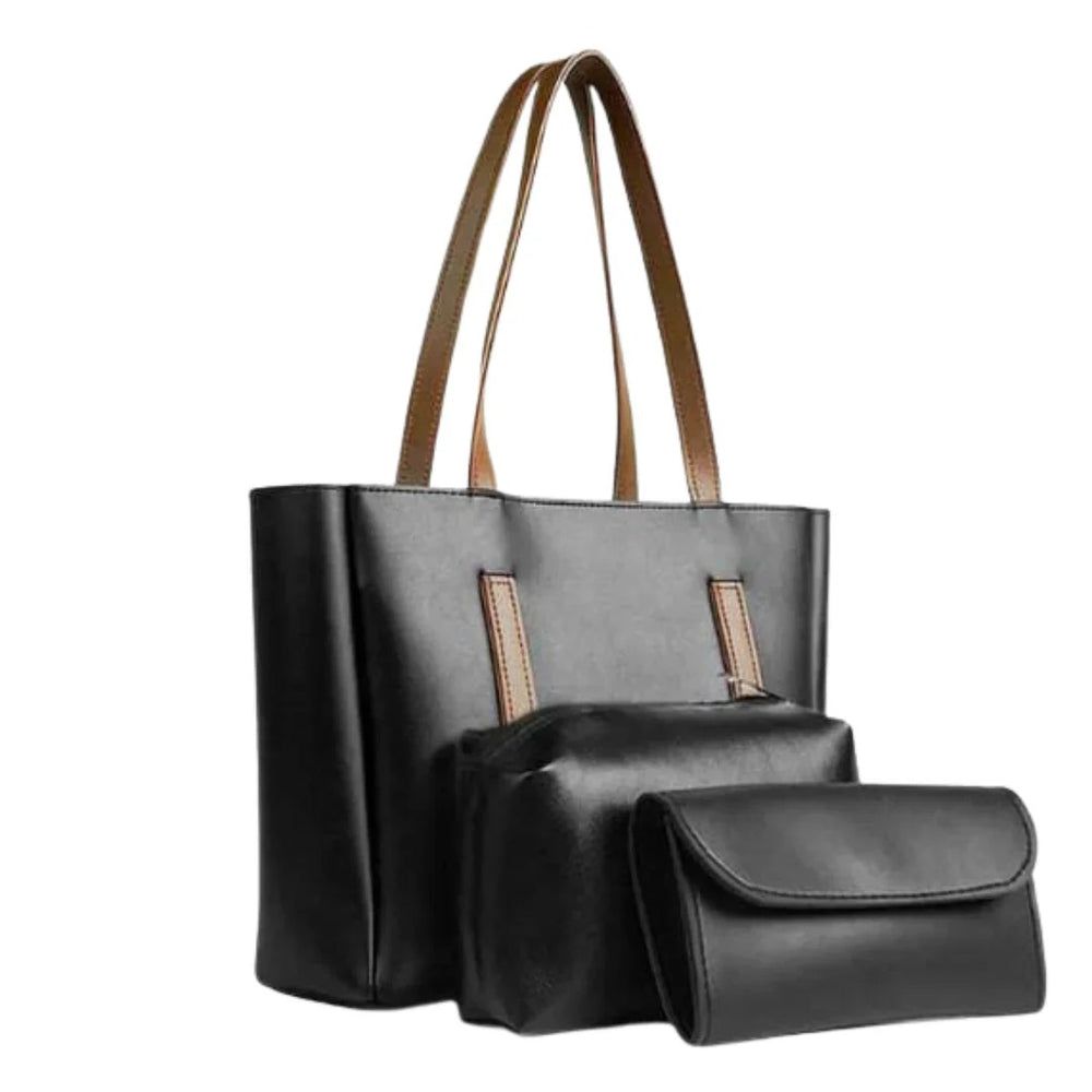 Tote Bag Set (3 Pcs) | Stylish & Practical Women’s Handbag Set – Kahani47 - Brands Kahani