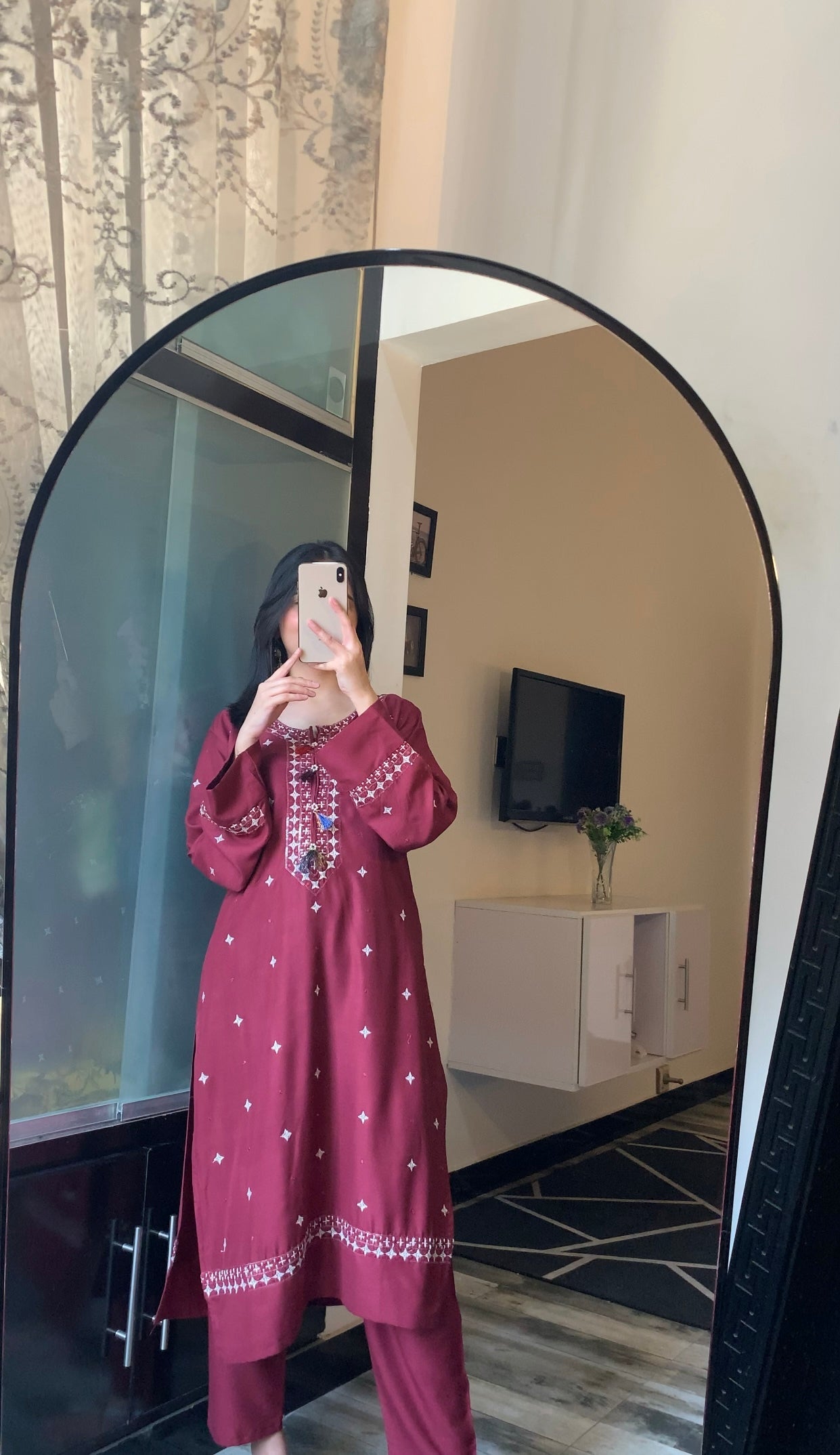 New Sequence Embroidered Long Lenth 2Pcs - Brands Kahani