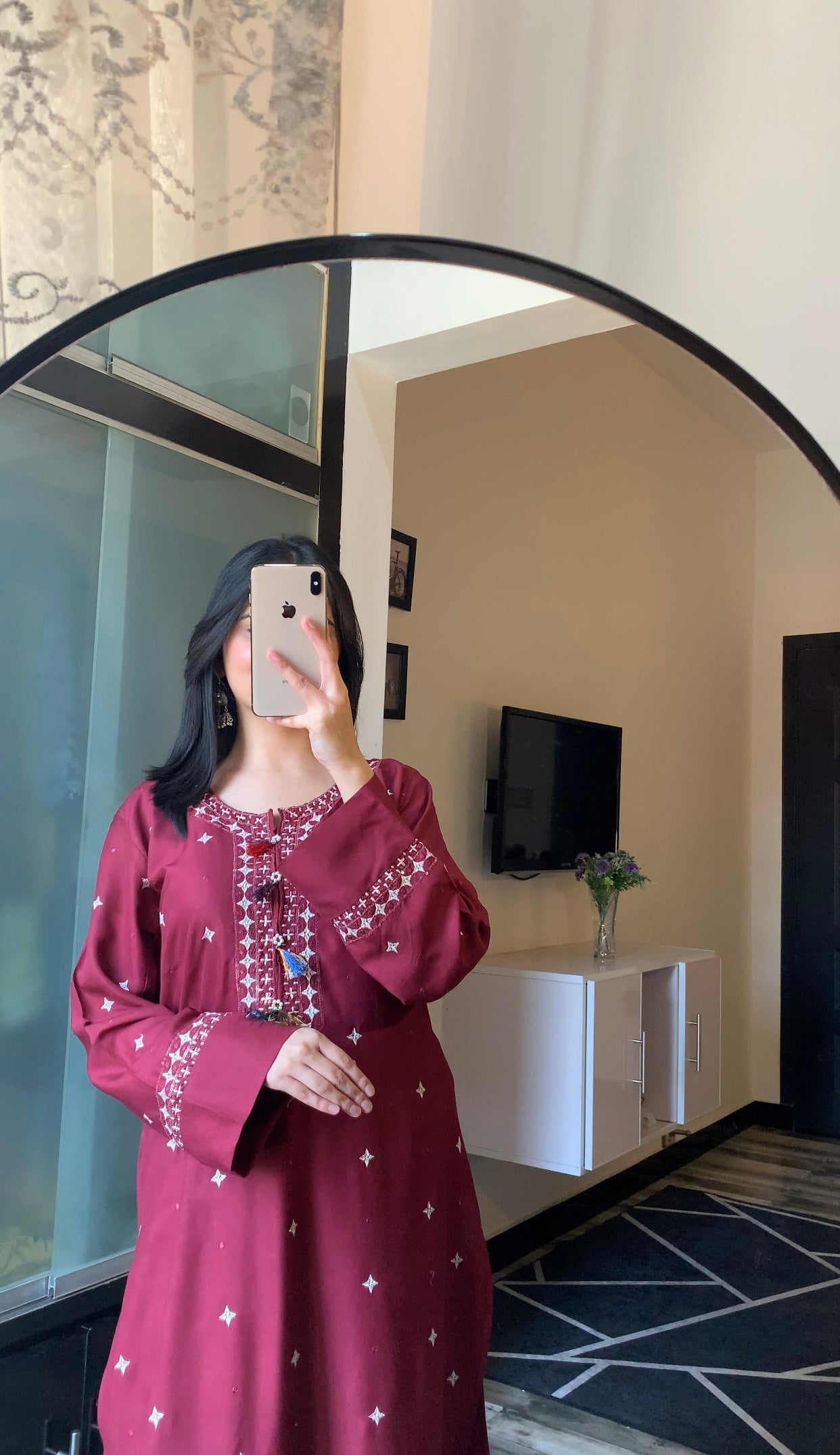 New Sequence Embroidered Long Lenth 2Pcs - Brands Kahani