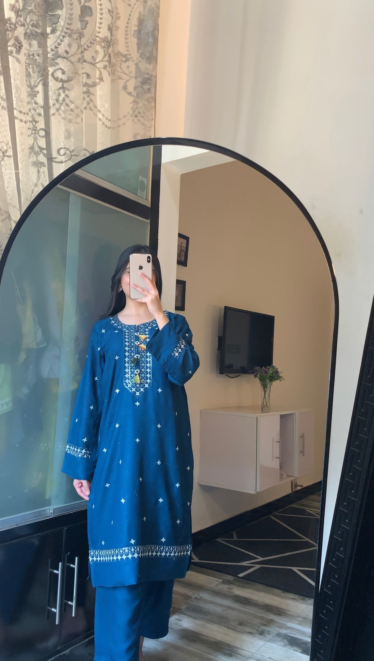 New Sequence Embroidered Long Lenth 2Pcs - Brands Kahani