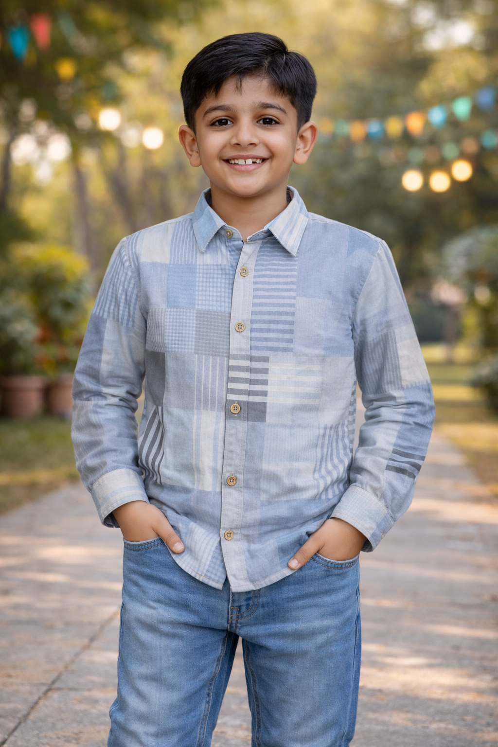 Kids Full Sleeves Boys Shirts