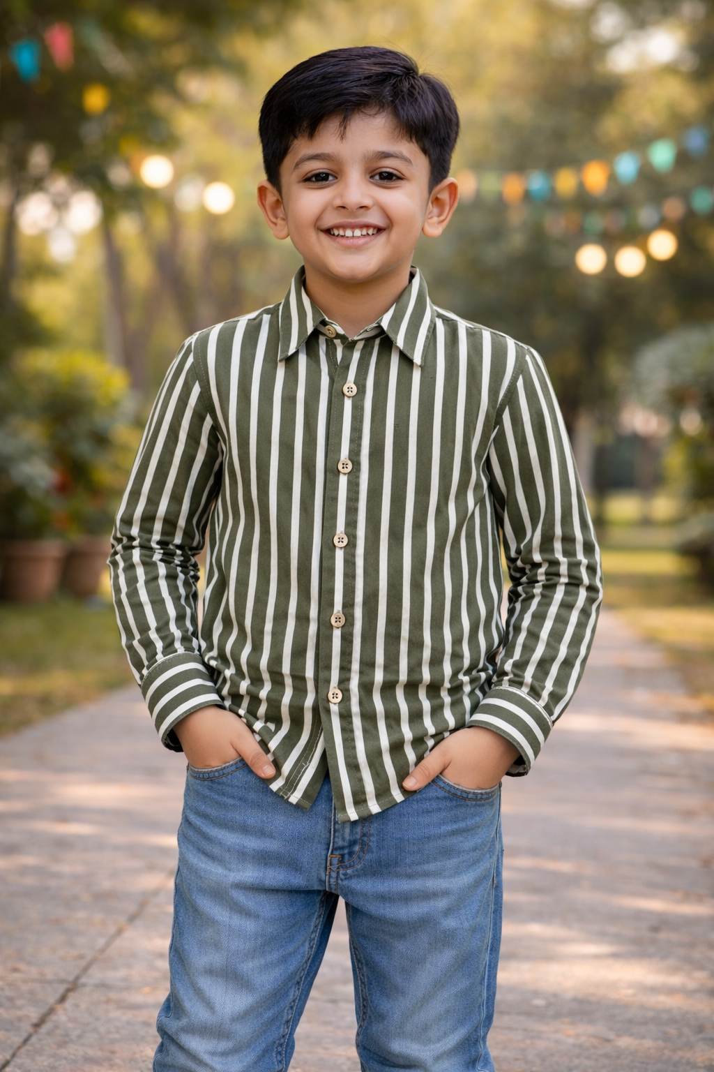 Kids Full Sleeves Boys Shirts