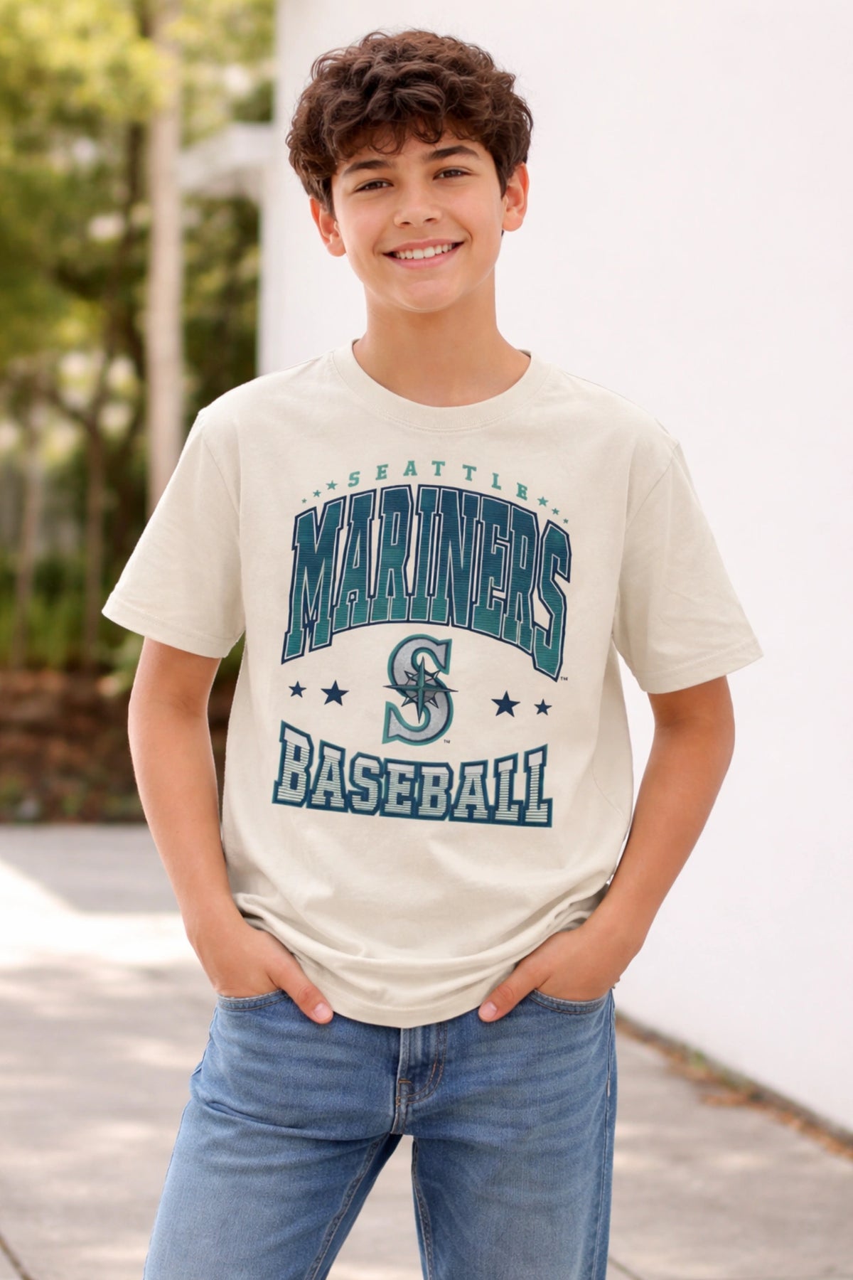 Round Neck Printed T-Shirt Half Sleeve