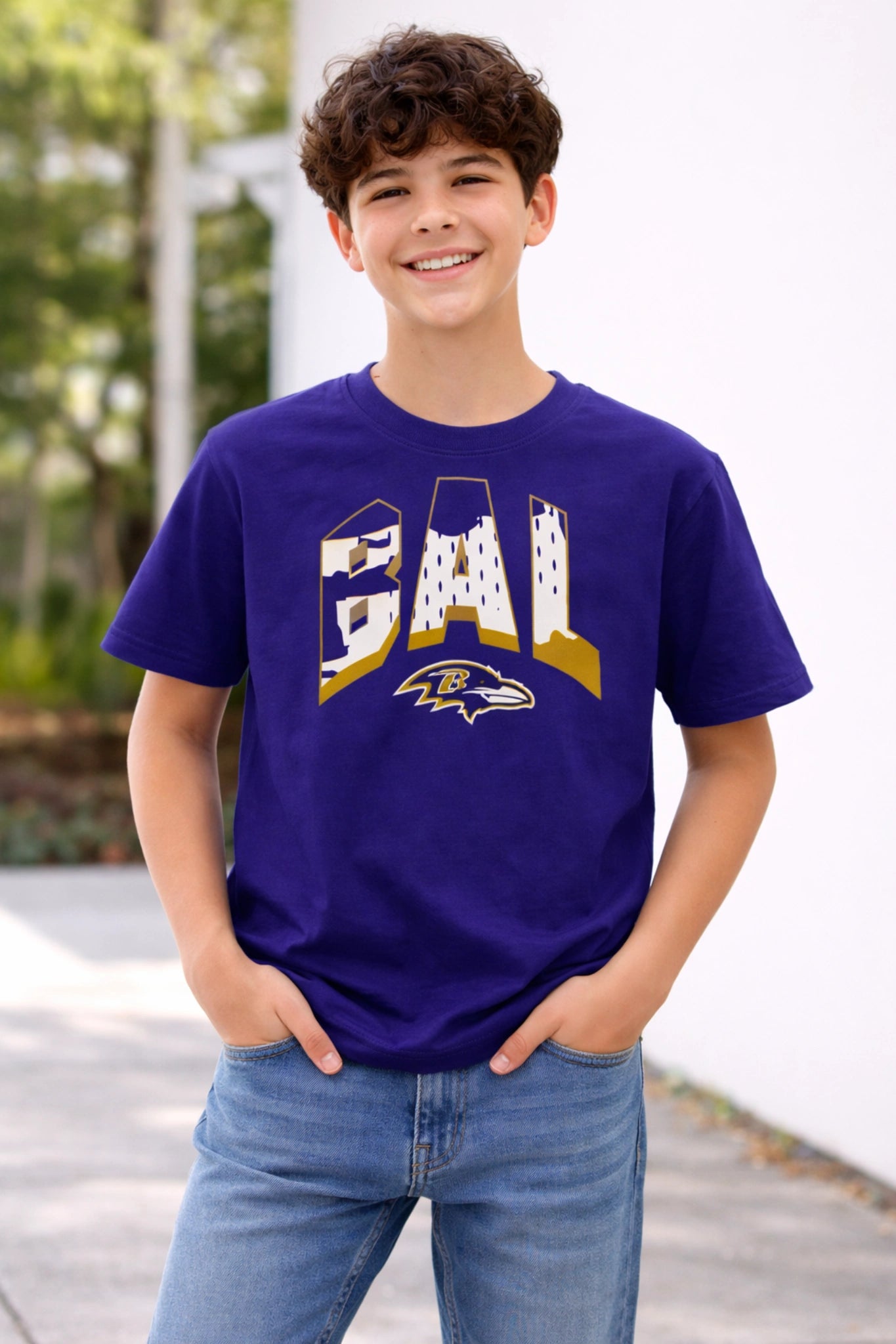 Round Neck Printed T-Shirt Half Sleeve