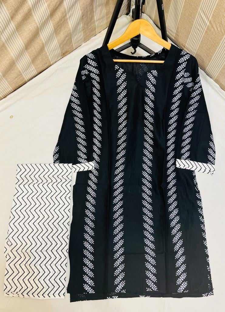 Contrass linning Ladies two piece - Brands Kahani