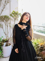 Shafoon Maxi (Stitched 3 Pcs) - Brands Kahani