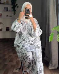 Floral Leaf Print - Brands Kahani