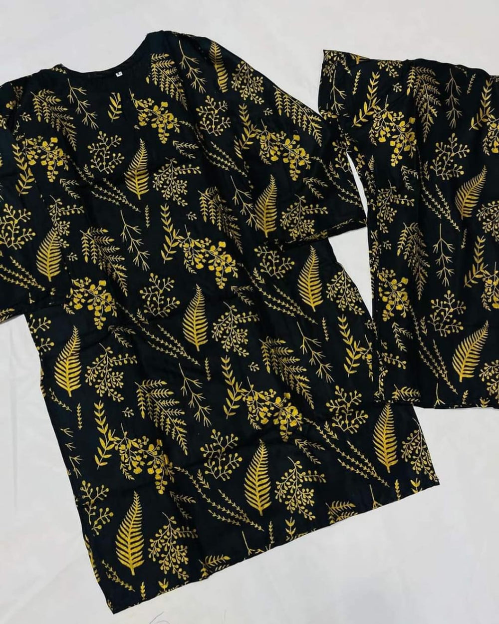 Floral Leaf Print - Brands Kahani