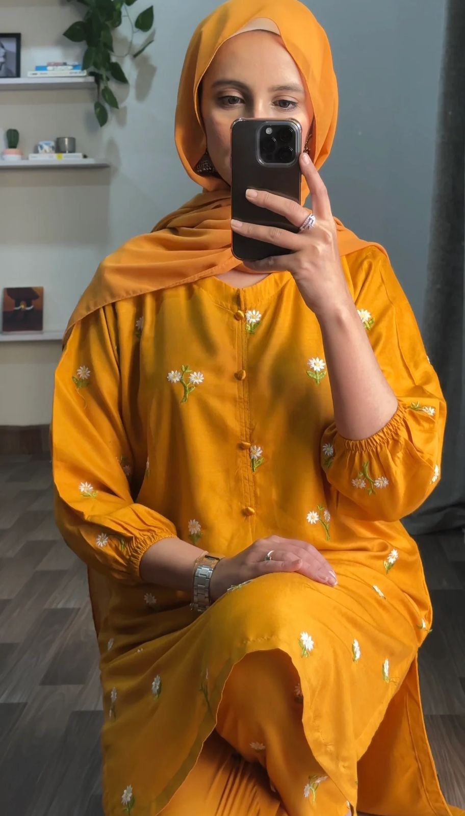 New Petal Embroiderd 2Pcs - Brands Kahani