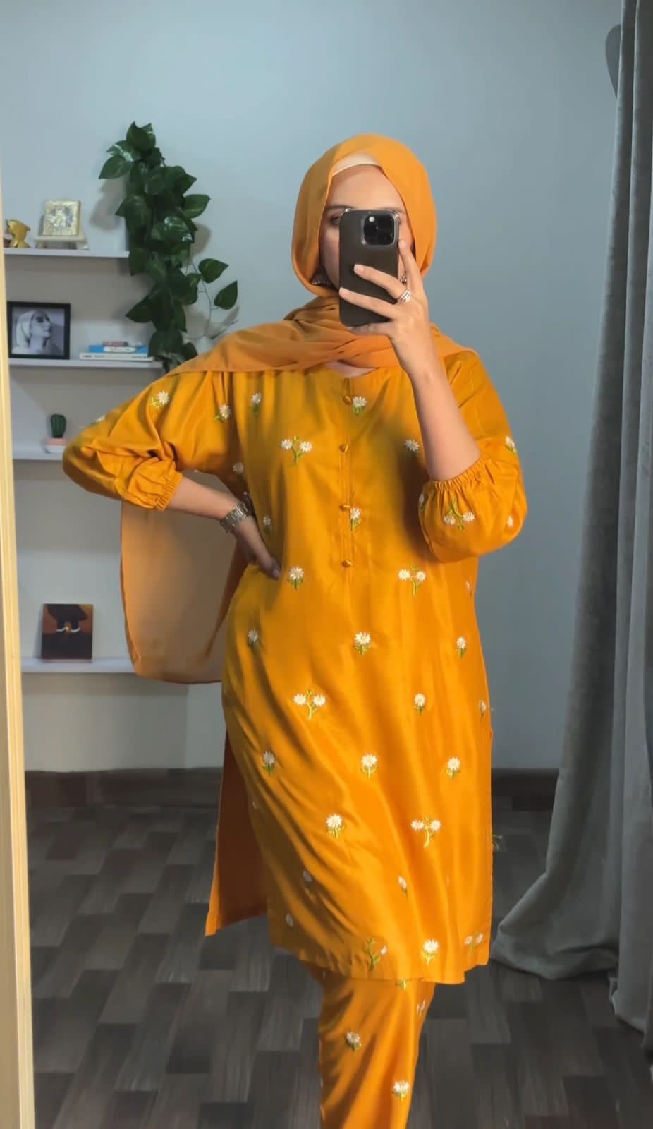 New Petal Embroiderd 2Pcs - Brands Kahani